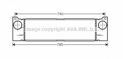 AVA QUALITY COOLING ms4370 -  Интеркулер